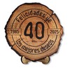 DARO Design - Wooden Disc - 40 Years - Size