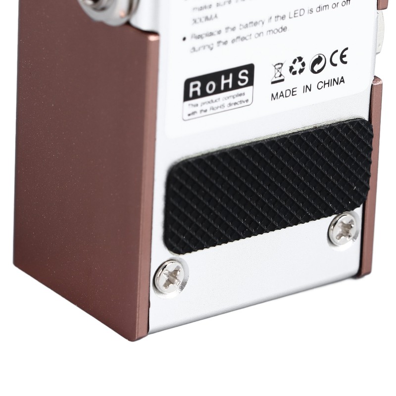 Electric Guitar Effect Pedal Single Type Accurate Adjustment Aluminum Alloy