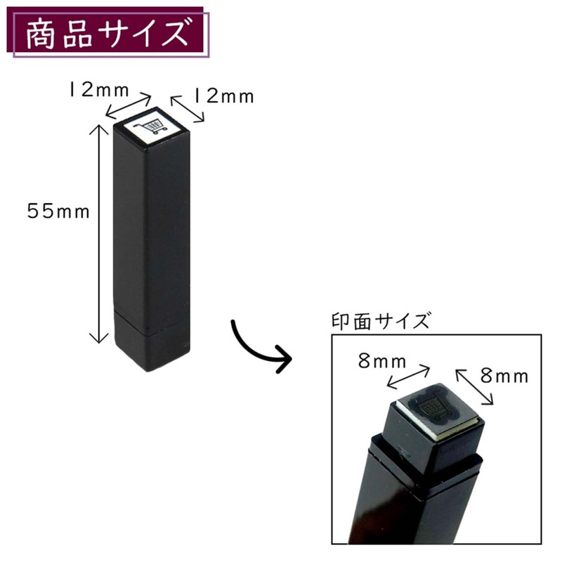 Taiyo Tomer techoset6a-002 Fine Color Stamper Notebook Mini Stamp Penetrating