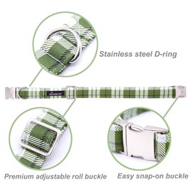 ARING PET Bowtie Dog Collar, Dog Collar with Bow, Adjustable Dog Collars for Small Medium Large Dogs.