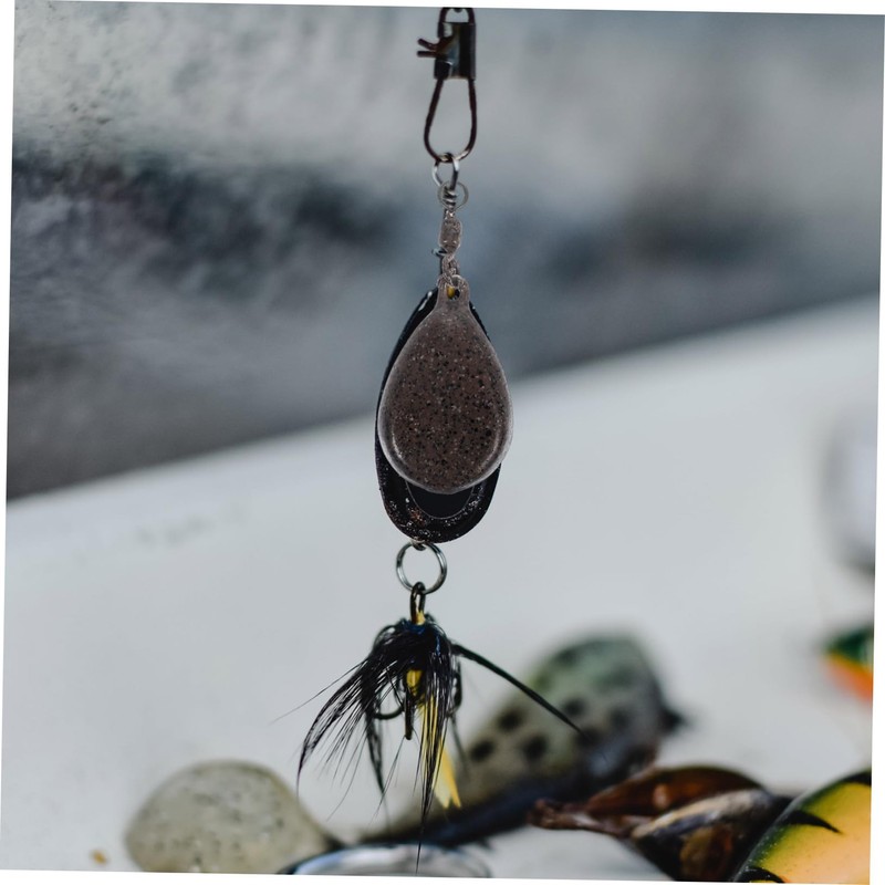 Kisangel 5pcs Iron Casting Fishing Weights Carp Drop Shot Weights