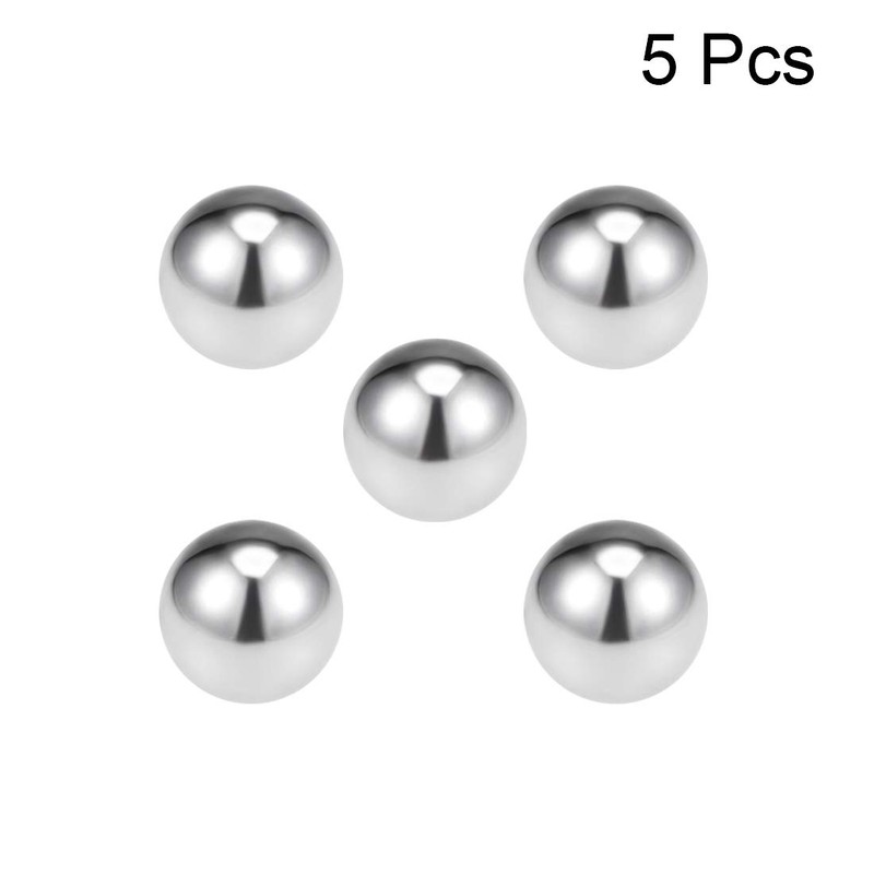 sourcing map 20mm Bearing Balls 304 Stainless Steel G100 Precision