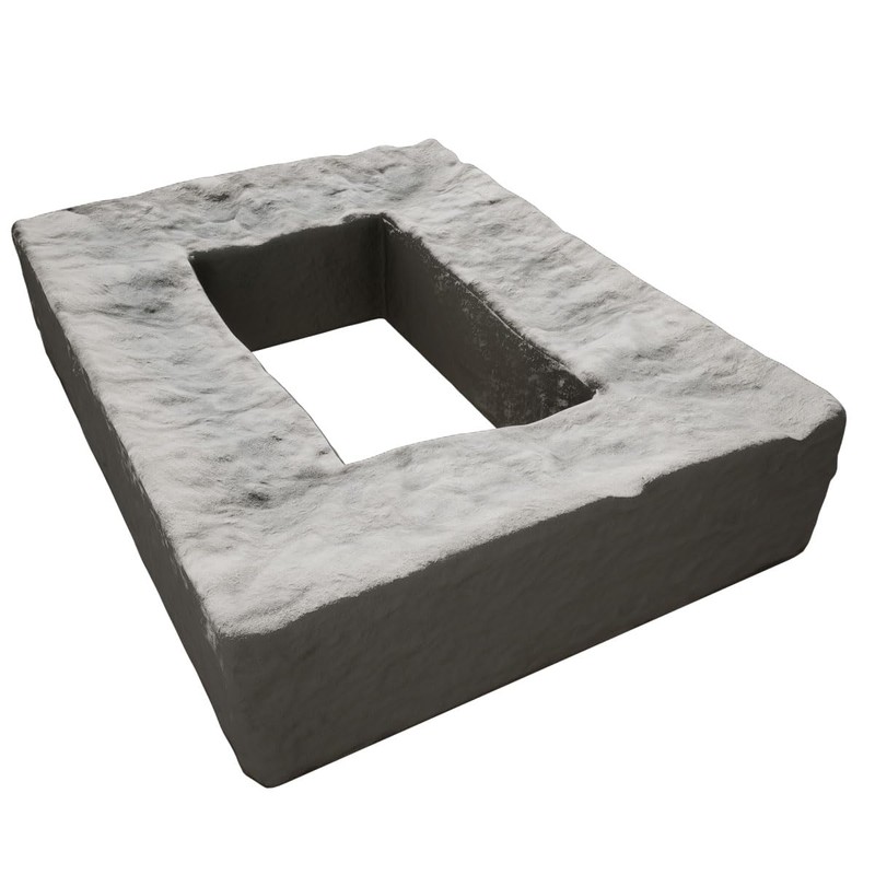 Universal Electrical Cover for EverStone Faux Stone Siding Panels, 4"W