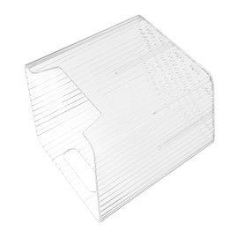 SHOWERORO Countertop Storage Box Small Vanity Organizer for Bathroom Makeup Brush Holder