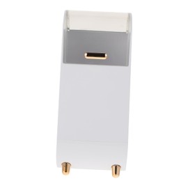 OHPHCALL 1pc Transparent Makeup Brush Storage Container Stylish and Compact Beauty Brush Holder for Vanity and Bathroom Dustproof Design with Low Center of for Stability Easy to Move and