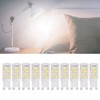 10PCS G9 220V LED Lamp Dimmable Ceramic LED Bulb Replace