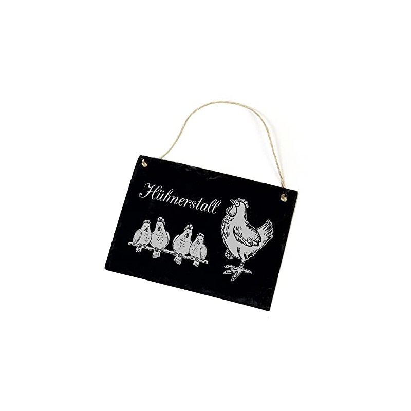 'Chicken Coop' Engraved Slate Board Ideal as a Gift