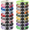 LAFAYI - Collar de perro para cachorro, 18 unidades, ajustable,