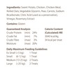 Caledon Farms Protein Cookies-Chicken Pot Pie, 270G (Product Packaging May