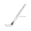VICASKY 5pcs Stamp Collecting Tweezers Flat Grip Craft Tool for