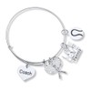 Infinity Collection Tennis Coach Bracelet- Tennis Coach Jewelry-Tennis Bangle- Gift