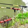 Stedan 2 Pack Fishing Rod Holders Multifunctional Stainless Steel Stand,