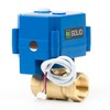 U.S. Solid Motor Ball Valve with Manual Function - 3/4