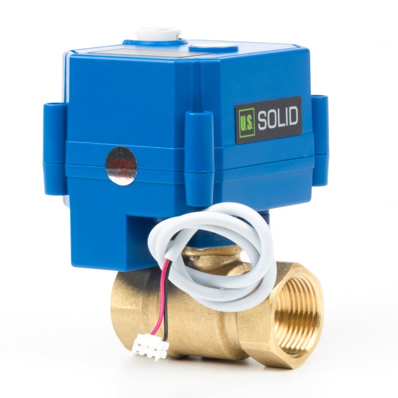 U.S. Solid Motor Ball Valve with Manual Function - 3/4
