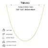 Tooliks - Delicate Gold Filled Layered Choker Necklace for Women