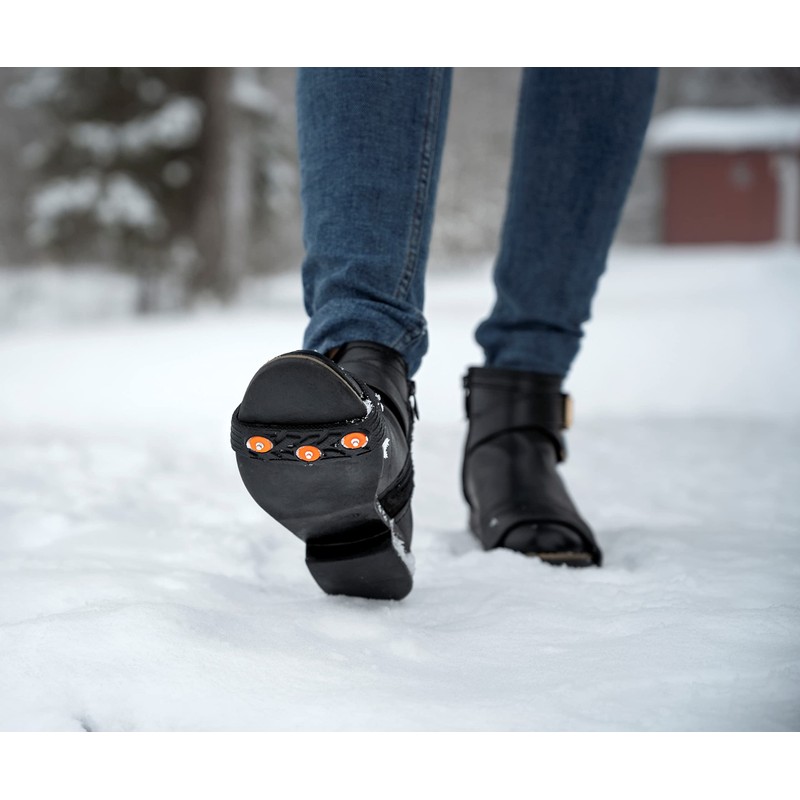 2GO Easy Icegrip Free Forefoot Spikes with Case, Non-Slip Shoe