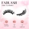 FADLASH False Eyelashes Fluffy and Voluminous Cat Eye Lashes with