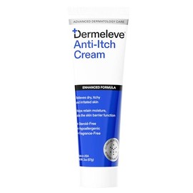 Dermeleve Crema antipicazón sin esteroides | Extra fuerte para psoriasis, dermatitis seborreica, erupciones virales, picaduras de insectos, alergias, 