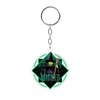 ABYSTYLE - Wicked Acrylic Elphaba Keyring Green Dimensions: Environ 5.7