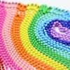 Ball Chain with Connector Silver 12 cm (Multicolor 50 pc)