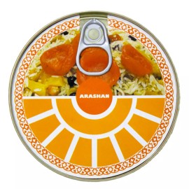 Arashan Pilaf with Dried Apricot, 11,46 Oz, Quick Easy Dinner, Canned Rice Meal