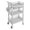 Rolling Salon Trolley Cart,with Wheels and Drawer,Rolling Beauty Cart for