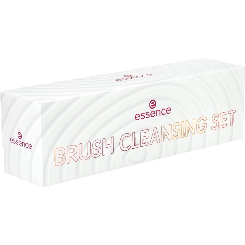 essence Brush Cleaning Set, No. 01, Multicoloured, Vegan, Nanoparticle Free,
