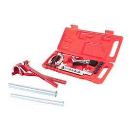 Wostore Double Flaring Tool Kit with Tube Bender 1/4",5/16",3/8" and Spring Bender 1/2",5/8" for Plumbing Copper Brake Line HVAC