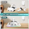 HURRA Charging Dock for Meta Quest 3S/3/2/Pro, Fast Charging Station