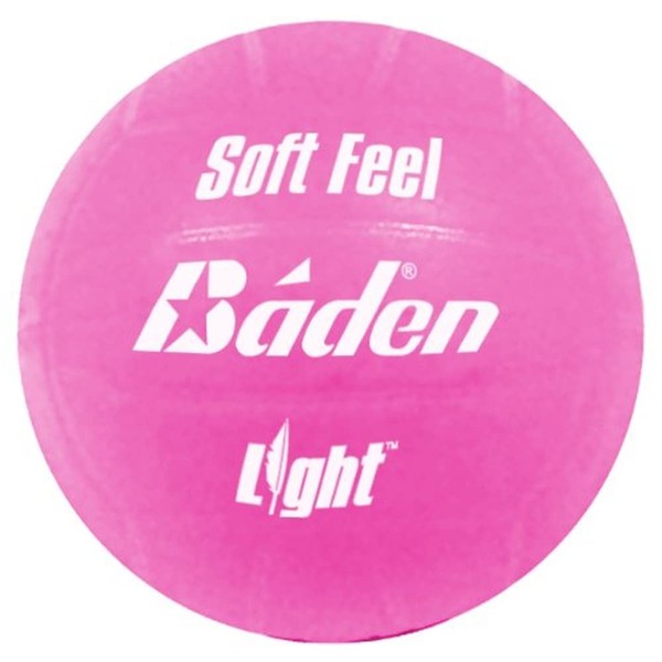 Baden Soft Feel Volley Ball, Pink, 5