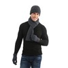 INSISMY Hat Scarf and Touchscreen Gloves Set Winter Hat Thermal