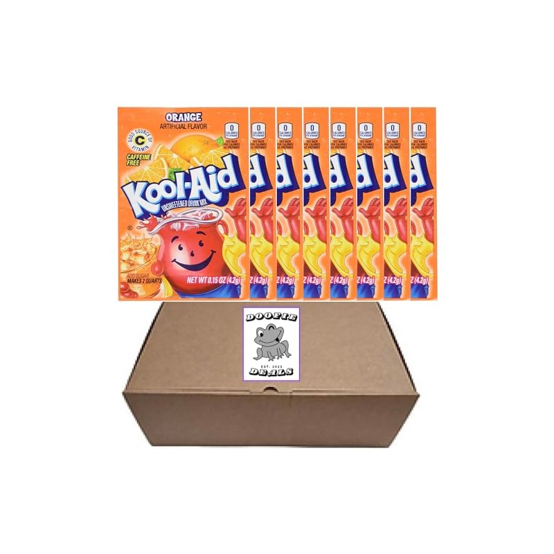 Kool-Aid Drink Mix - 8 Packets (Orange)
