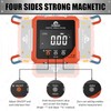 Digital Angle Finder with Laser, 4-side Magnetic Digital Angle Gauge,