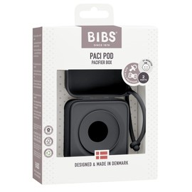 BIBS Dummy Box with Elastic Strap Steriliser Box for Dummies 100% BPA Free Material Iron