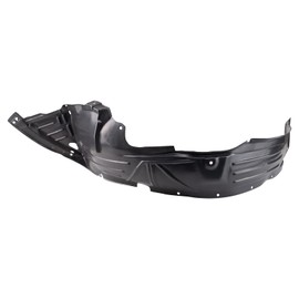 TRQ Front Left Inner Fender Liner Black Drivers Side Compatible with 2007-2008 Honda Element HO1248129