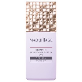 MAQUILLAGE Dramatic Skin Sensor Base EX UV+ (SPF 50+ PA++++), Tone Up, 0.8 fl oz (25 ml), Makeup Base x 1
