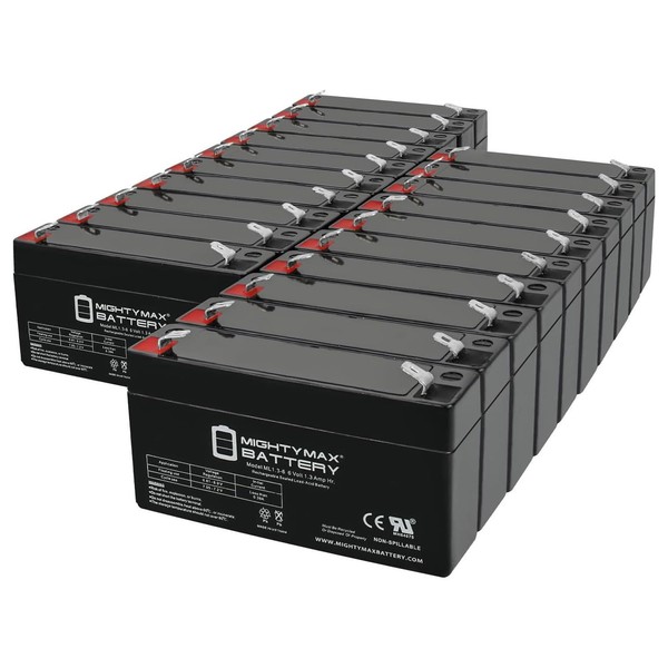 Mighty Max Battery 6V 1.3AH SLA Replacement Battery Compatible with