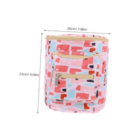 Gatuida Large Bike Handlebar Bag Practical Electric Bike Front Pocket Durable Easy to Install and Remove for Cycling Picnic and Shopping