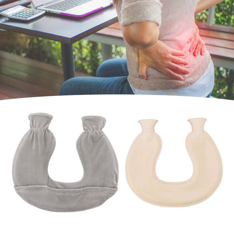 1L Hot Water Bottle U Shaped Hot Water Bag for