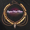 JEAIRTS Snake Egyptian Head Chain Gold Cleopatra Headpiece for Women