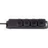 Brennenstuhl IP44 Socket Socket with 4 Flap Sockets & 2m