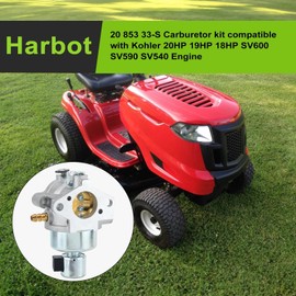 Harbot 20 853 35-S Carburetor for Kohler SV600 SV590 SV530 SV610 SV620 SV540 20 HP 19 HP 18HP 18 HP 20HP 19HP 22HP 21HP Engines 2085335S KH-20-853-35-S 20-853-35-S 20 853 21-S 20 853 44-S