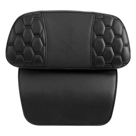C.C. RIDER Razor Chopped Trunk Backrest Pad Rear Tour Pack Backrest Pad Fits for Harley Davidson Touring CVO Street Glide Road Glide Electra Glide 2014-2024