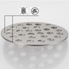 VOURUNA 4-1/4Inch（108mm Screw-in Shower Strainer Drain Cover Replacement Floor Strainer
