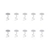 10Pcs Cat Scratch Furniture Protector Transparent PVC Cat Scratch Furniture