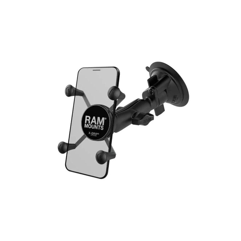 RAM MOUNTS X-Grip & Twist Lock Suction Base for Smartphones
