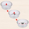 Hejo Pack of 10 Desk Cable Grommets, 60 mm Cable