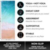 Plyopic All In One Hot Yoga Mat | Luxury Sweat-Grip