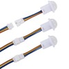 Greluma 3PCS 110V/220V PIR Infrared Sensor Switch Mini Infrared Motion