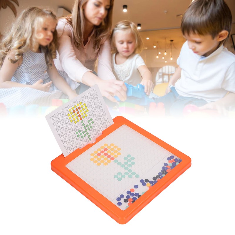 Magnetic Drawing Board for Toddlers Colorful Educational Doodle Board with